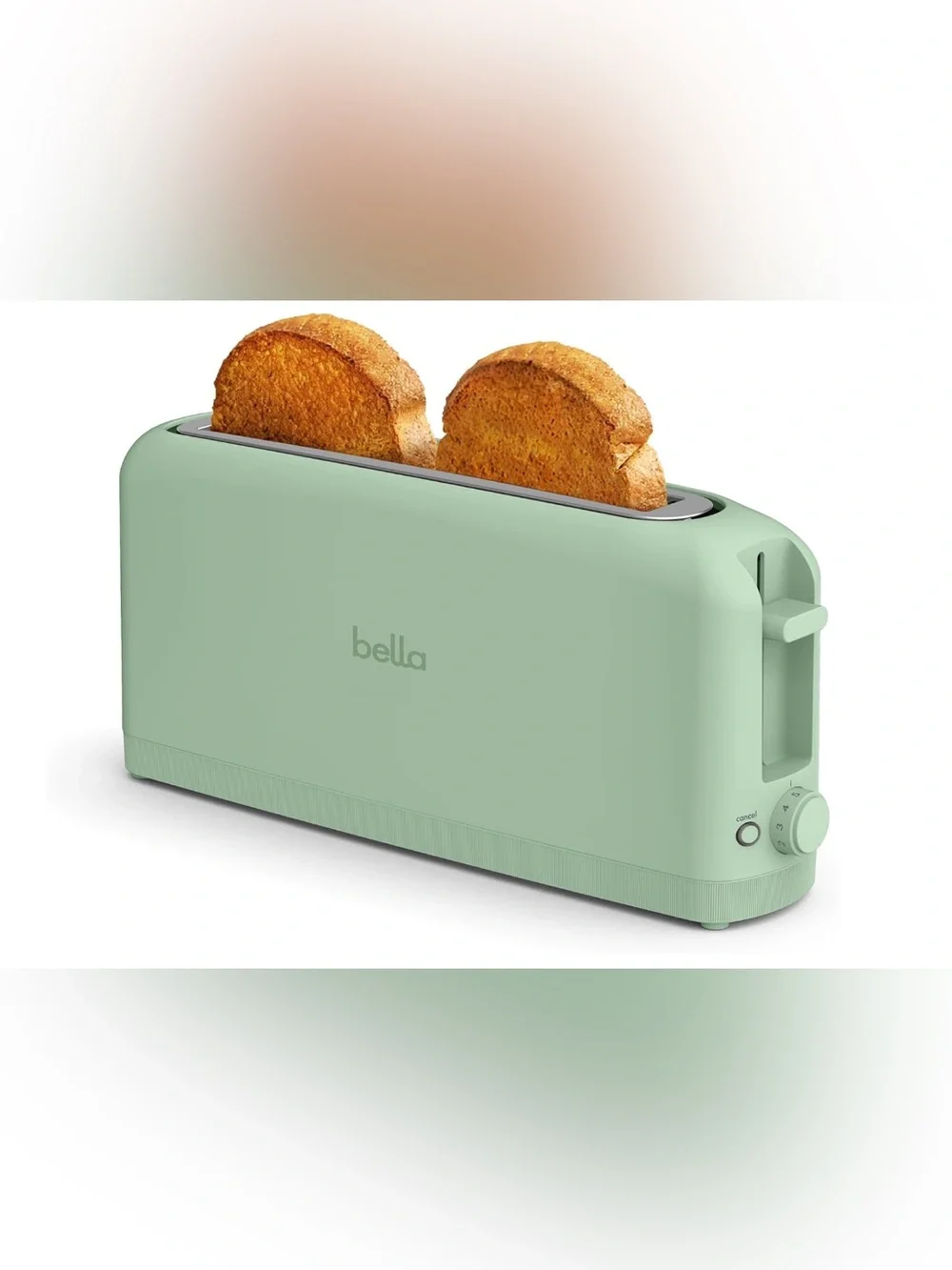 Mint Green Long Slot Toaster